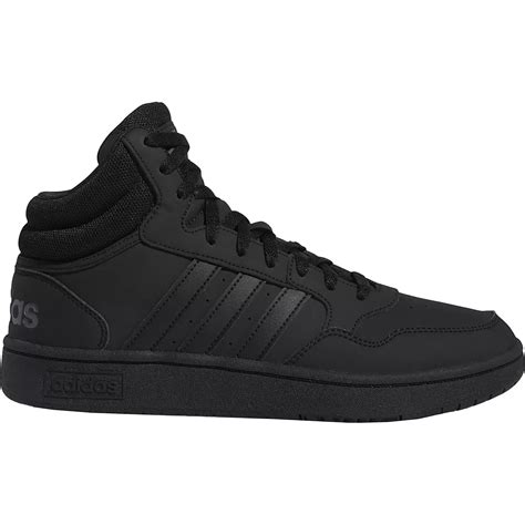 adidas zwarte hoops 3.0|adidas hoops mid sneakers.